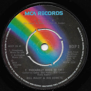 Bill Haley And His Comets : Rock! (7", EP, Mono, Pus)