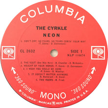 Load image into Gallery viewer, The Cyrkle : Neon (LP, Album, Mono)
