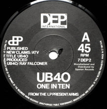 Load image into Gallery viewer, UB40 : One In Ten / Present Arms In Dub (7", Single)
