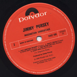 Jimmy Pursey : Imagination Camouflage (LP, Album, Gat)