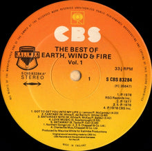 Load image into Gallery viewer, Earth, Wind &amp; Fire : The Best Of Earth, Wind &amp; Fire Vol. I (LP, Comp, Gat)
