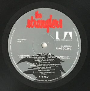 The Stranglers : The Raven (LP, Album, Map)