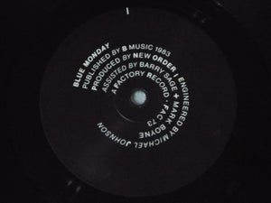 New Order : Blue Monday (12", Single, RP, A3/)