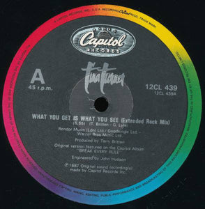 Tina Turner : What You Get Is What You See (2x12", Ltd, Gat)