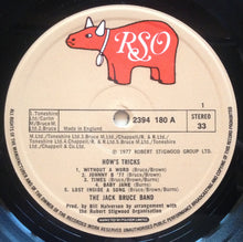 Load image into Gallery viewer, The Jack Bruce Band : How's Tricks (LP, Album)
