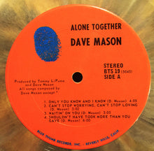 Load image into Gallery viewer, Dave Mason : Alone Together (LP, Album, Mul)
