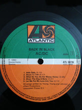 Load image into Gallery viewer, AC/DC : Back In Black (LP, Album, Mono)
