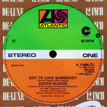 Load image into Gallery viewer, Sister Sledge : Got To Love Somebody (12")
