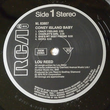 Load image into Gallery viewer, Lou Reed : Coney Island Baby (LP, Album, RE, BIE)
