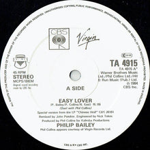 Load image into Gallery viewer, Philip Bailey &amp; Phil Collins : Easy Lover (Extended Re-mixed Version) (12", Single, CBS)
