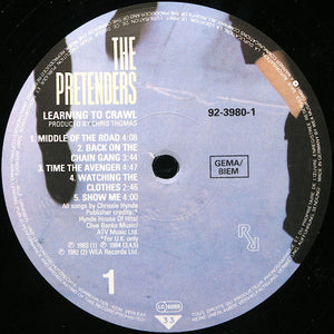 The Pretenders : Learning To Crawl (LP, Album)
