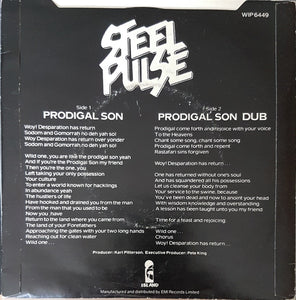 Steel Pulse : Prodigal Son (7", Single)