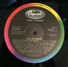 Load image into Gallery viewer, Tina Turner : Tina Live In Europe (2xLP, Album, Gat)
