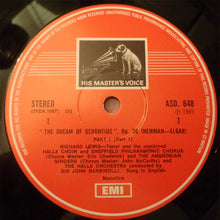 Load image into Gallery viewer, Elgar* - Janet Baker, Richard Lewis (3), Kim Borg, Hallé Choir, Sheffield Philharmonic Chorus, The Ambrosian Singers, Hallé Orchestra, Sir John Barbirolli : The Dream Of Gerontius (2xLP, RP + Box)
