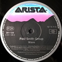 Load image into Gallery viewer, Patti Smith Group : Wave (LP, Album, RE)

