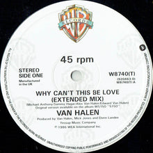 Load image into Gallery viewer, Van Halen : Why Can't This Be Love (Extended Mix) / Get Up (12", PRS)
