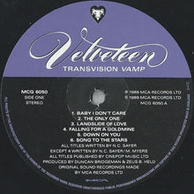 Load image into Gallery viewer, Transvision Vamp : Velveteen (LP, Album)
