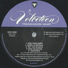 Load image into Gallery viewer, Transvision Vamp : Velveteen (LP, Album)

