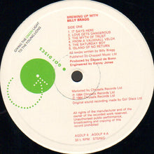 Load image into Gallery viewer, Billy Bragg : Brewing Up With Billy Bragg (LP, Album, PRS)
