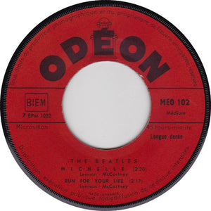 The Beatles : Michelle (7", EP, Mono)