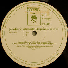 Load image into Gallery viewer, June Tabor With Martin Simpson : A Cut Above (LP, Album)
