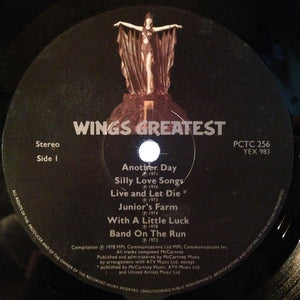 Wings (2) : Wings Greatest (LP, Comp)