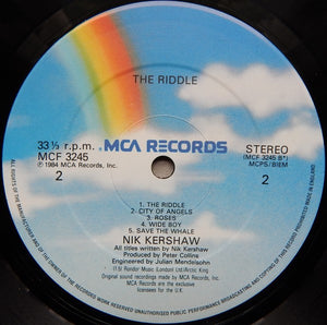 Nik Kershaw : The Riddle (LP, Album)