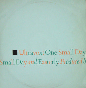 Ultravox : One Small Day (Special Re-Mix) (12", Single)