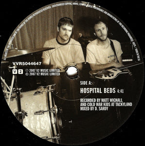 Cold War Kids : Hospital Beds (7", Single)