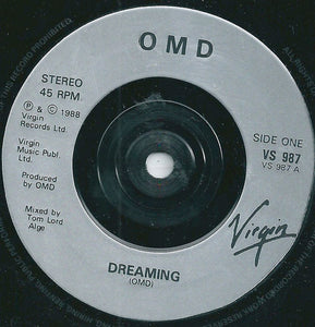 Orchestral Manoeuvres In The Dark : Dreaming (7", Single, Mat)