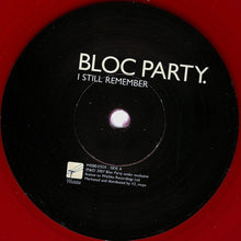 Load image into Gallery viewer, Bloc Party : I Still Remember (7&quot;, Single, 2/2)
