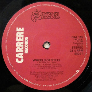Saxon : Wheels Of Steel (LP, Album)