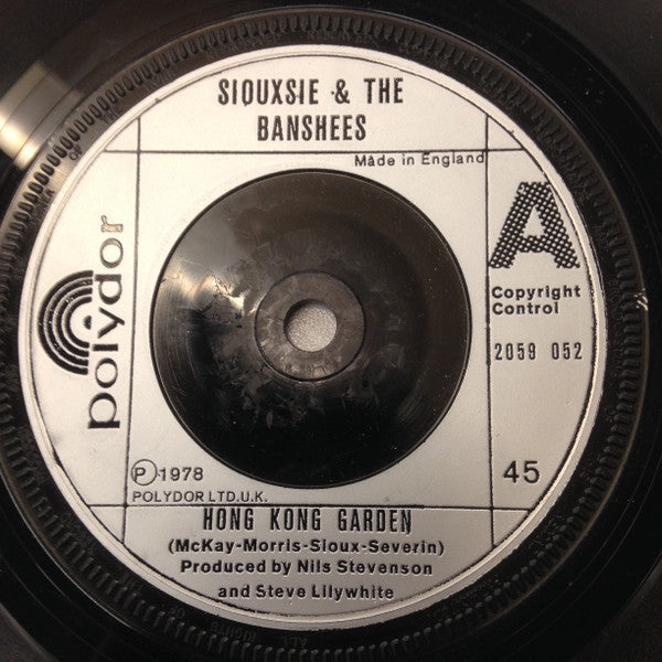 Siouxsie And The Banshees* : Hong Kong Garden (7
