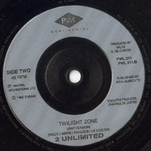 Load image into Gallery viewer, 2 Unlimited : Twilight Zone (7", Single)

