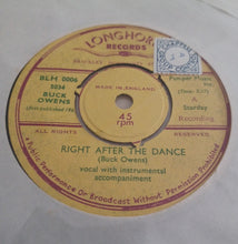 Load image into Gallery viewer, Buck Owen - Down On The Corner Of Love / Right After The Dance 7&quot;
