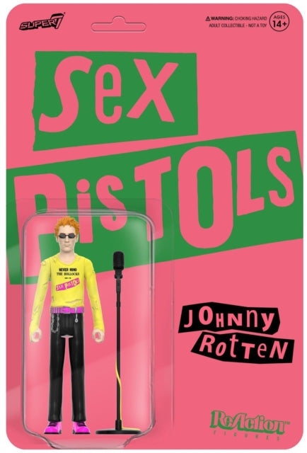 Johnny Rotten/Sex Pistols (Never Mind The Bollocks) ReAction Figure