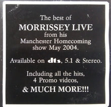 Load image into Gallery viewer, Morrissey : Who Put The &#39;M&#39; In Manchester? (DVD, PAL)

