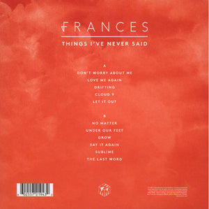Frances (9) : Things I've Never Said (LP, Album)