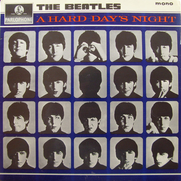 The Beatles : A Hard Day's Night (LP, Album, Mono)