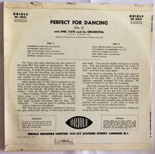 Load image into Gallery viewer, Phil Tate And His Orchestra : Perfect For Dancing (No.6) (10&quot;, Album)
