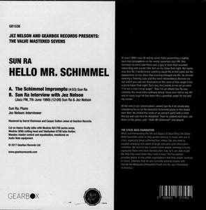 Sun Ra : Hello Mr. Schimmel (7", EP)