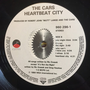 The Cars : Heartbeat City (LP, Album, Gat)