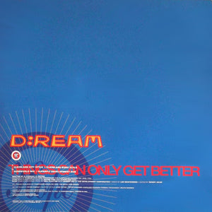 D:Ream : Things Can Only Get Better (12", Single, Ltd, 1 O)