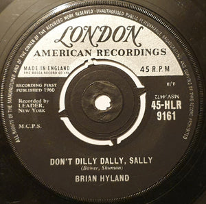 Brian Hyland : Itsy Bitsy Teenie Weenie Yellow Polkadot Bikini (7", Single)