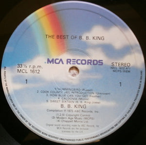 B.B. King : The Best Of B.B. King (LP, Comp, RM)
