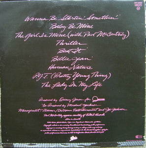 Michael Jackson : Thriller (LP, Album, Gat)
