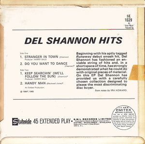 Del Shannon : Del Shannon Hits (7", EP)