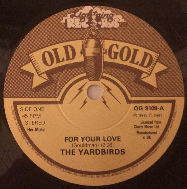 The Yardbirds : For Your Love / Heart Full Of Soul (7