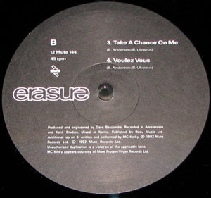 Erasure : Abba-Esque (12", EP)
