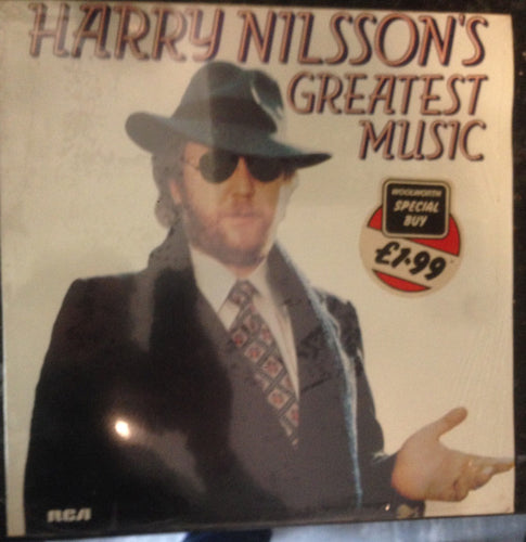Harry Nilsson : Harry Nilsson's Greatest Music (LP, Comp, RE)